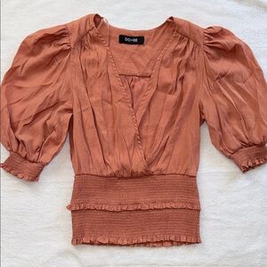 DO+BE Women's Terracotta Blouse